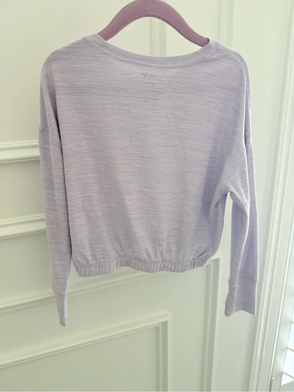 Cute Lavender Active Top